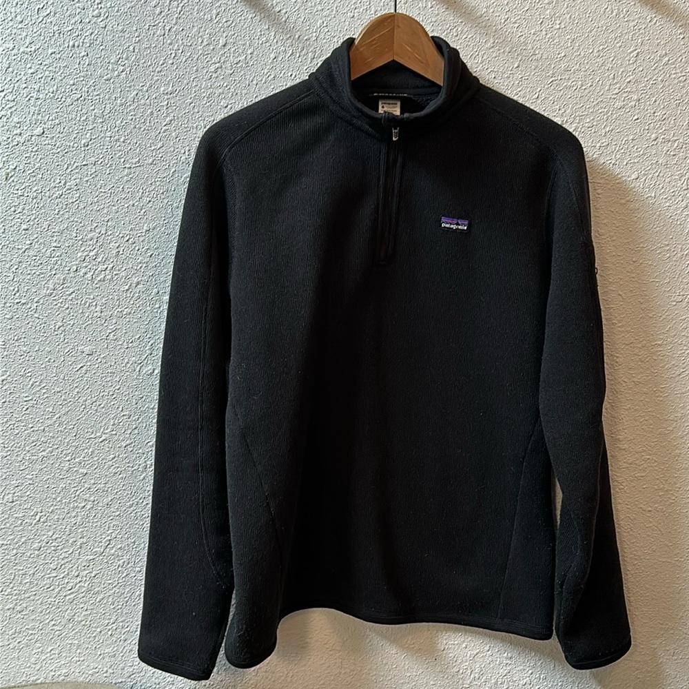 Patagonia better sweater 1/3 zip pull over
